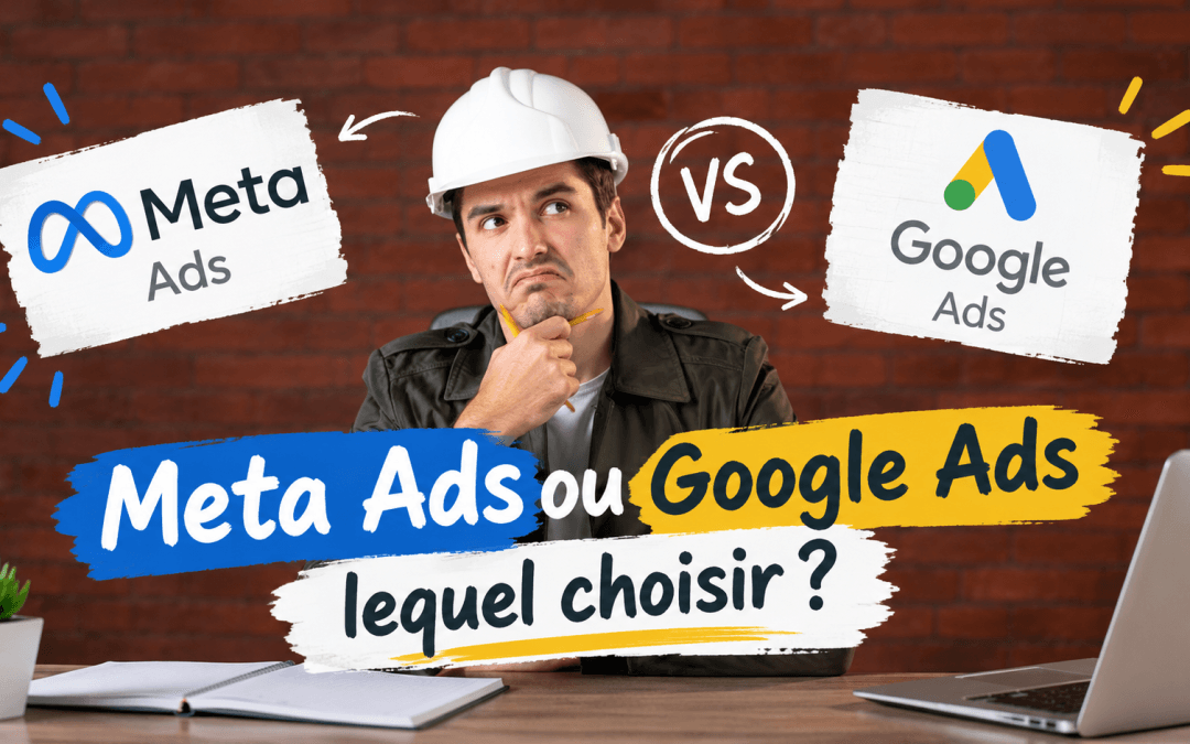 Meta Ads ou Google Ads : lequel choisir quand on est artisan ?